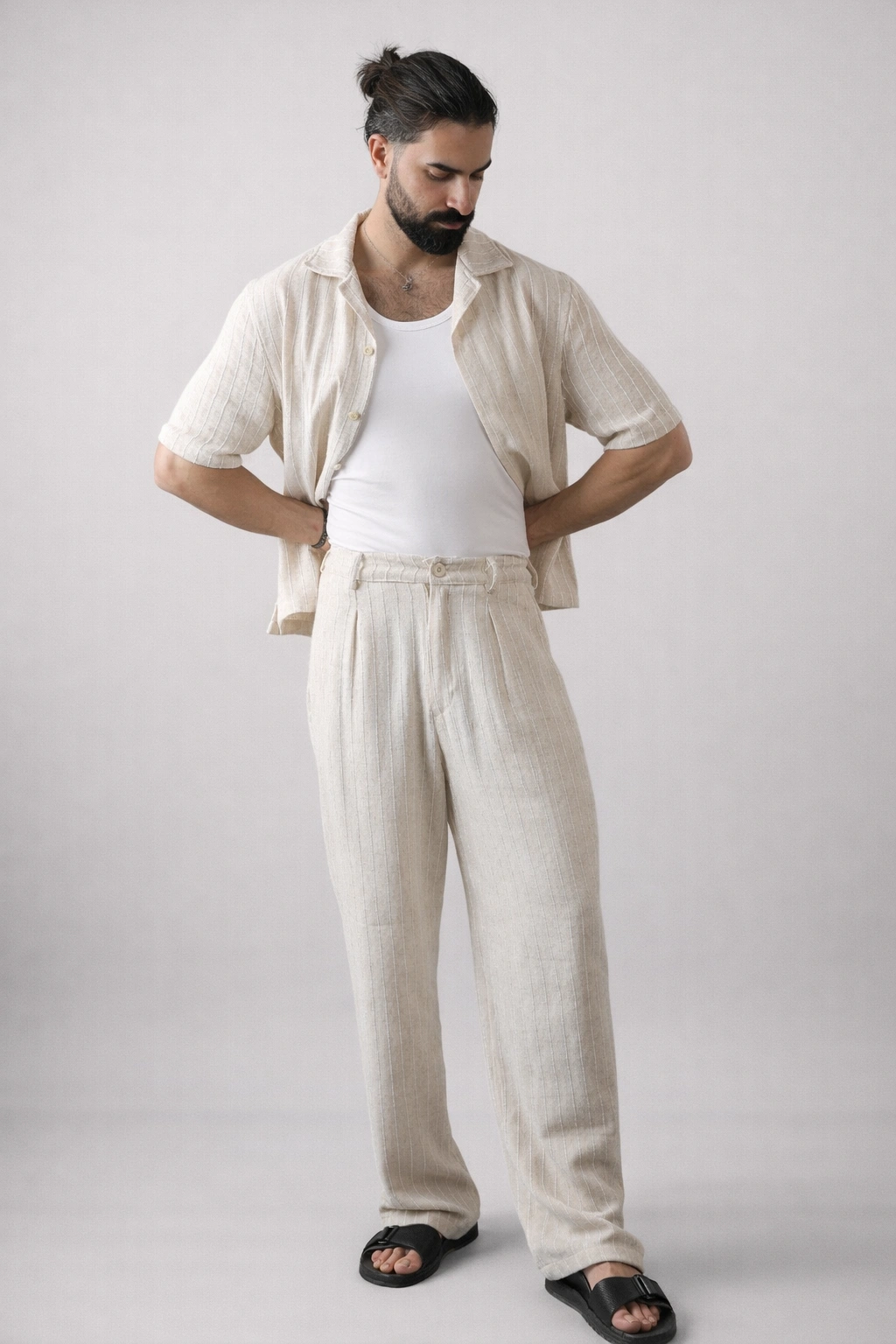 LINEN TWO-PIECE SET